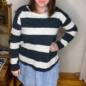 Madewell Striped Long Sleeve Top